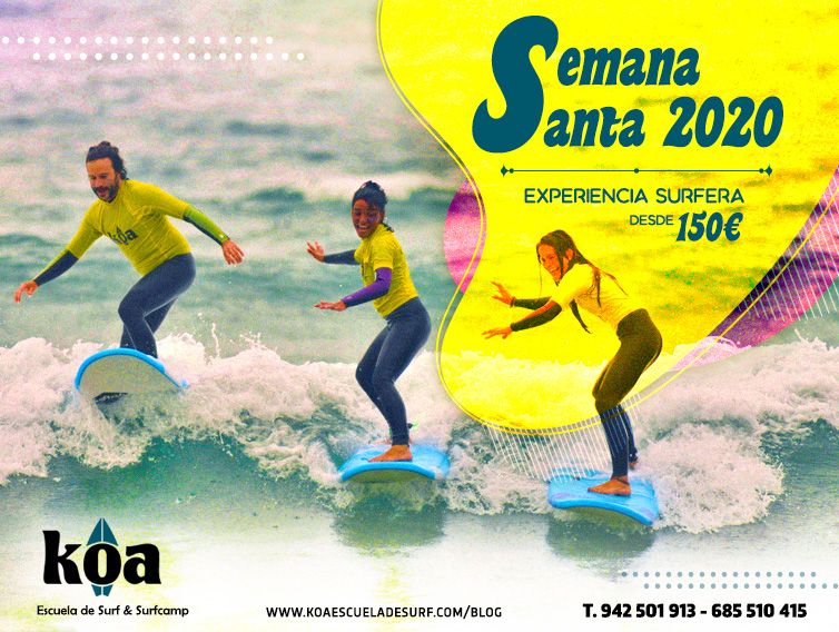 surf semana santa 2020 Cantabria
